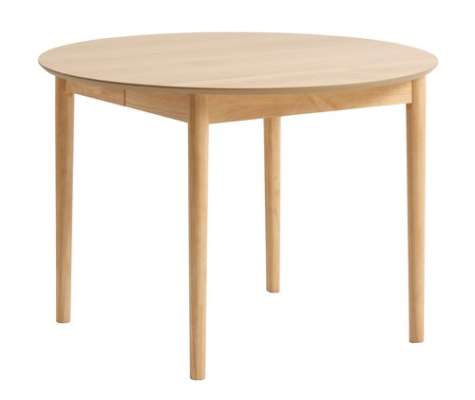 Tafel MARSTRAND Ø110/110x200 eiken