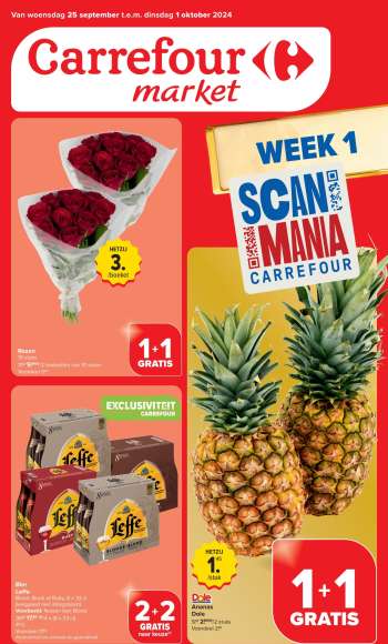 Carrefour market-aanbieding - 25/09/2024 - 01/10/2024.