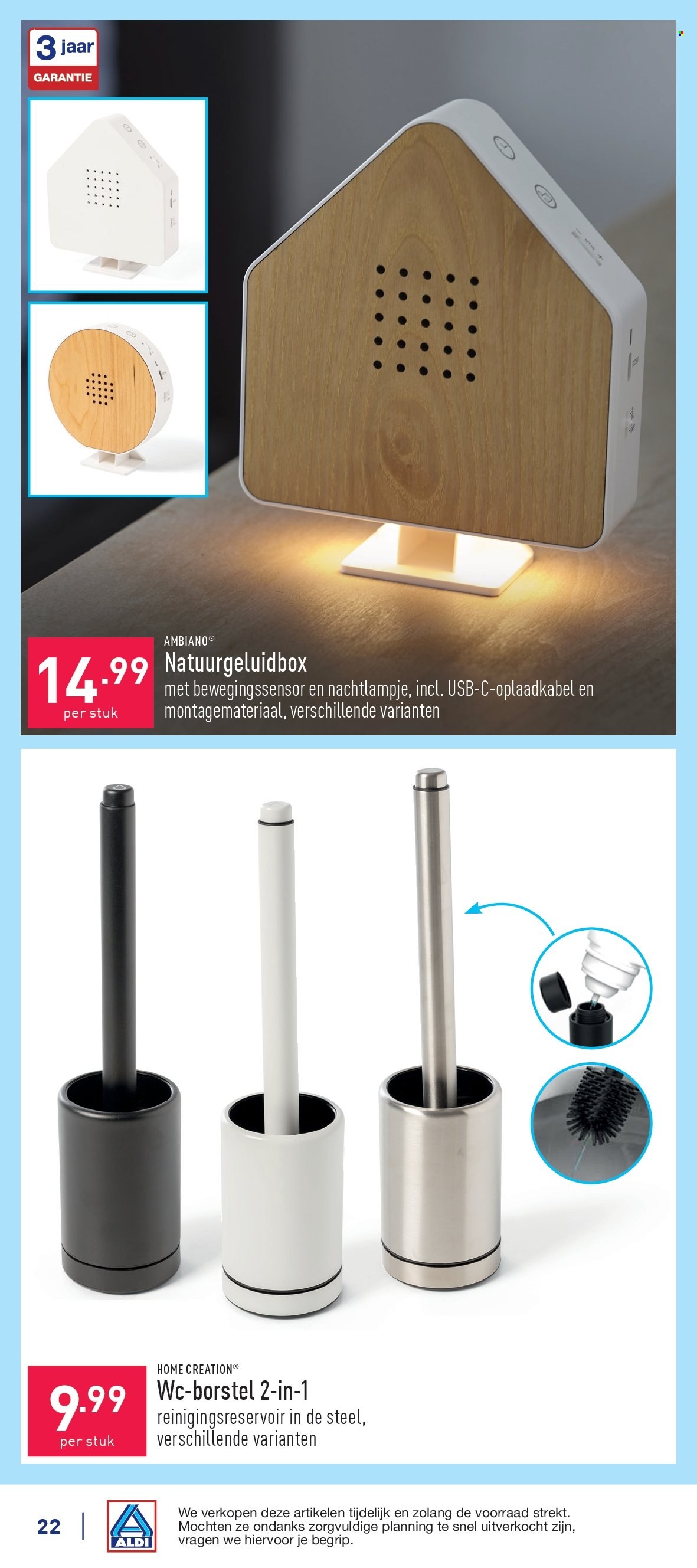 ALDI-aanbieding - 30/09/2024 - 05/10/2024. Pagina 22