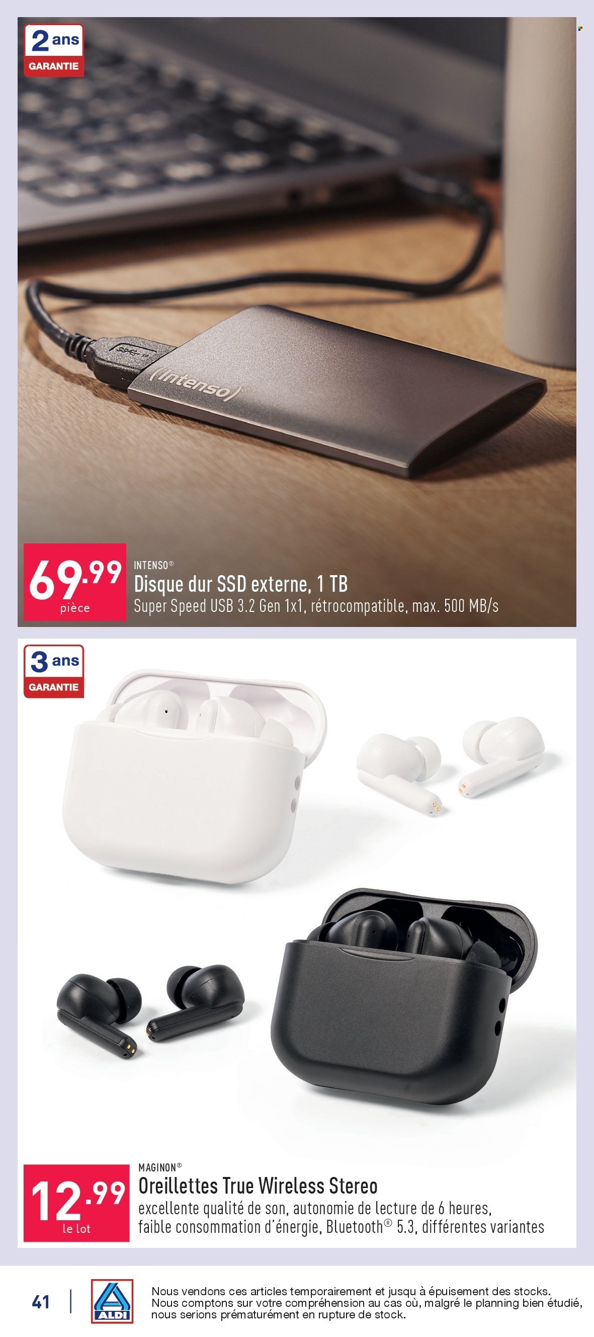 ALDI-aanbieding - 30/09/2024 - 05/10/2024. Pagina 41