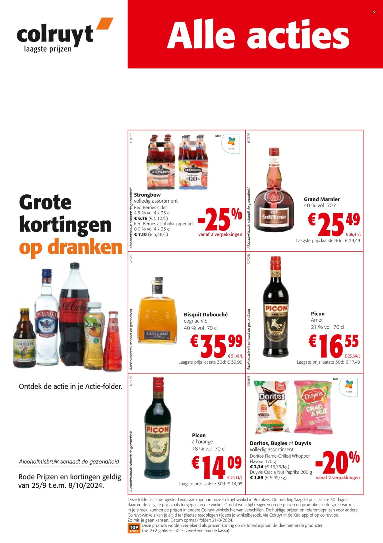 Colruyt-aanbieding - 25/09/2024 - 08/10/2024. Pagina 1