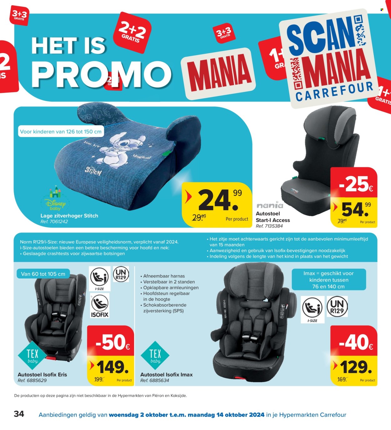 Carrefour hypermarkt-aanbieding - 02/10/2024 - 14/10/2024. Pagina 34