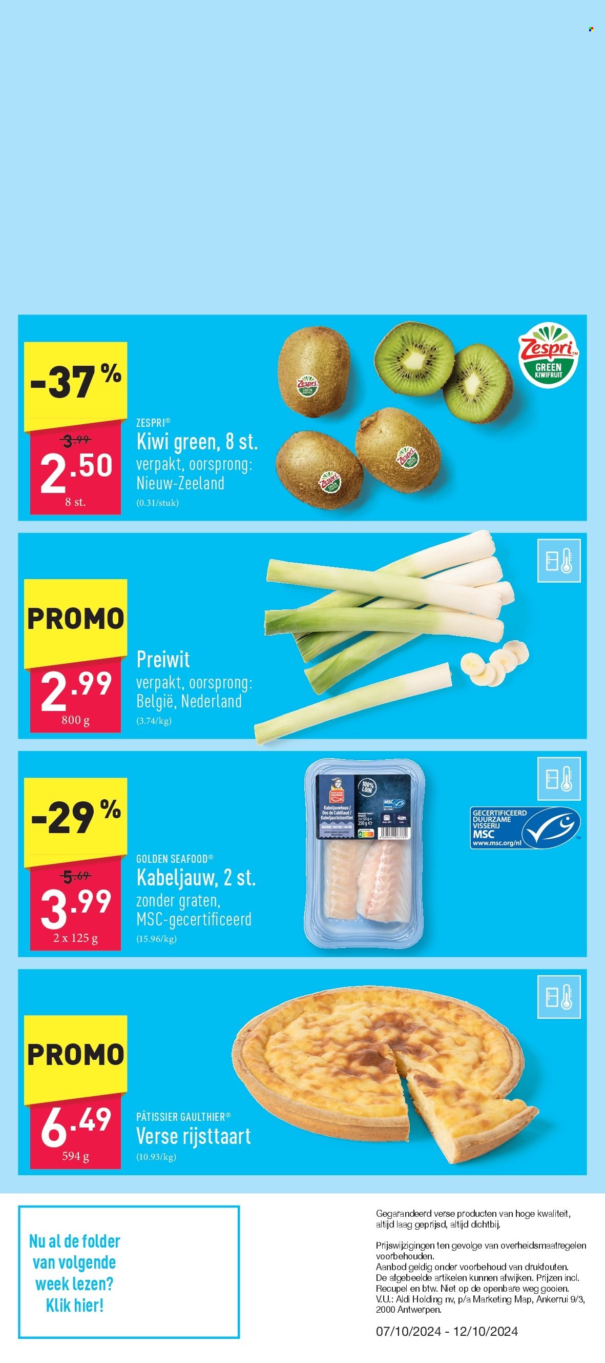 ALDI-aanbieding - 07/10/2024 - 12/10/2024. Pagina 55