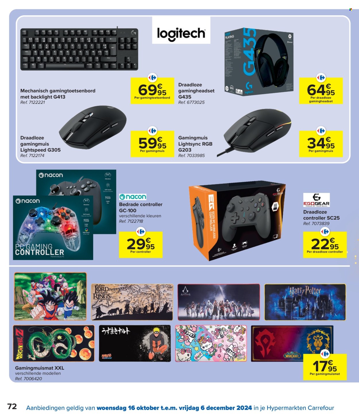 Carrefour hypermarkt-aanbieding - 16/10/2024 - 06/12/2024. Pagina 1