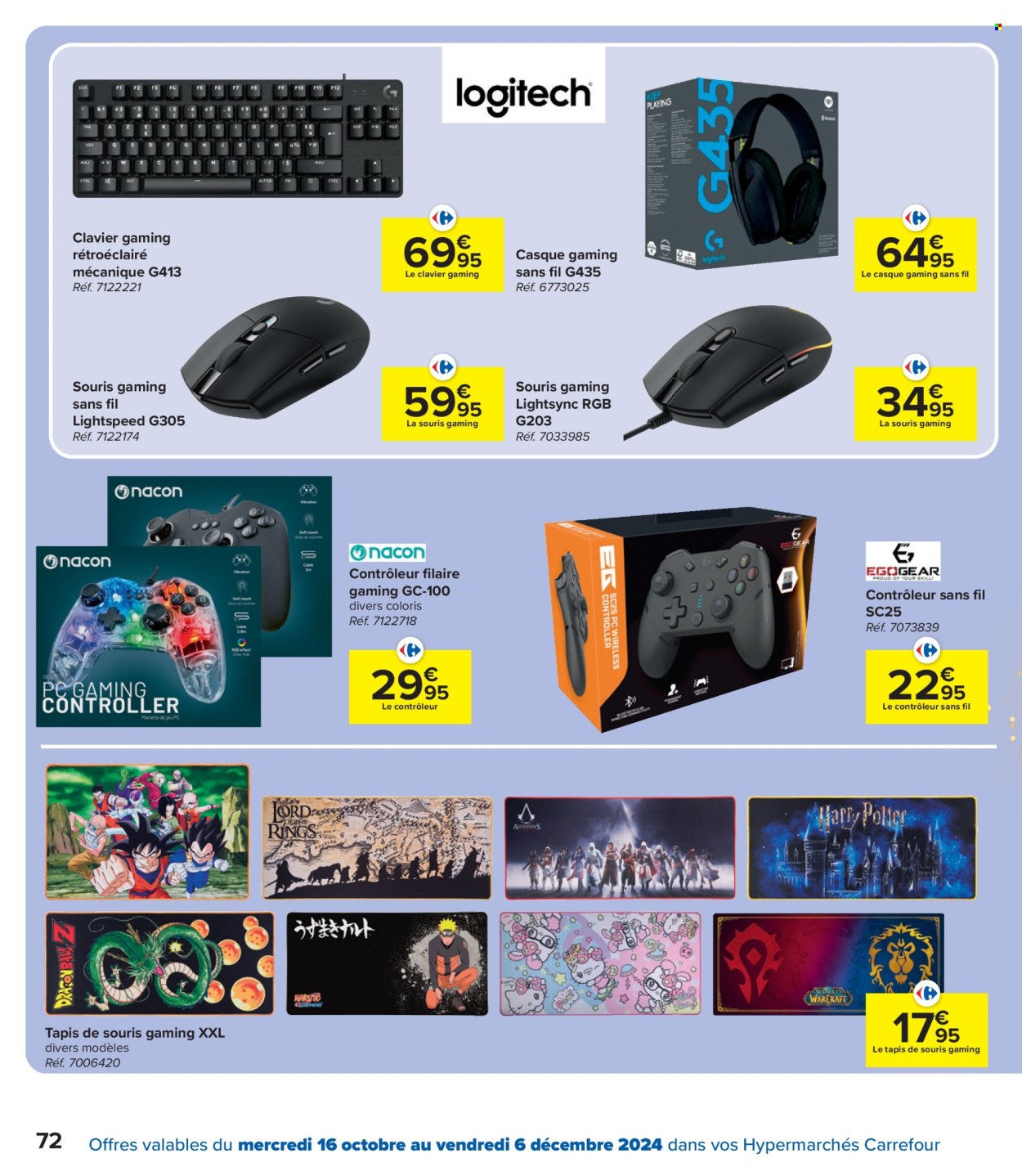 Carrefour hypermarkt-aanbieding - 16/10/2024 - 06/12/2024. Pagina 1