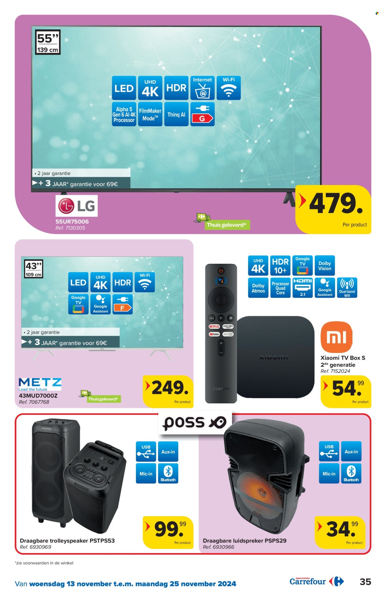 Carrefour hypermarkt-aanbieding - 13/11/2024 - 25/11/2024. Pagina 1