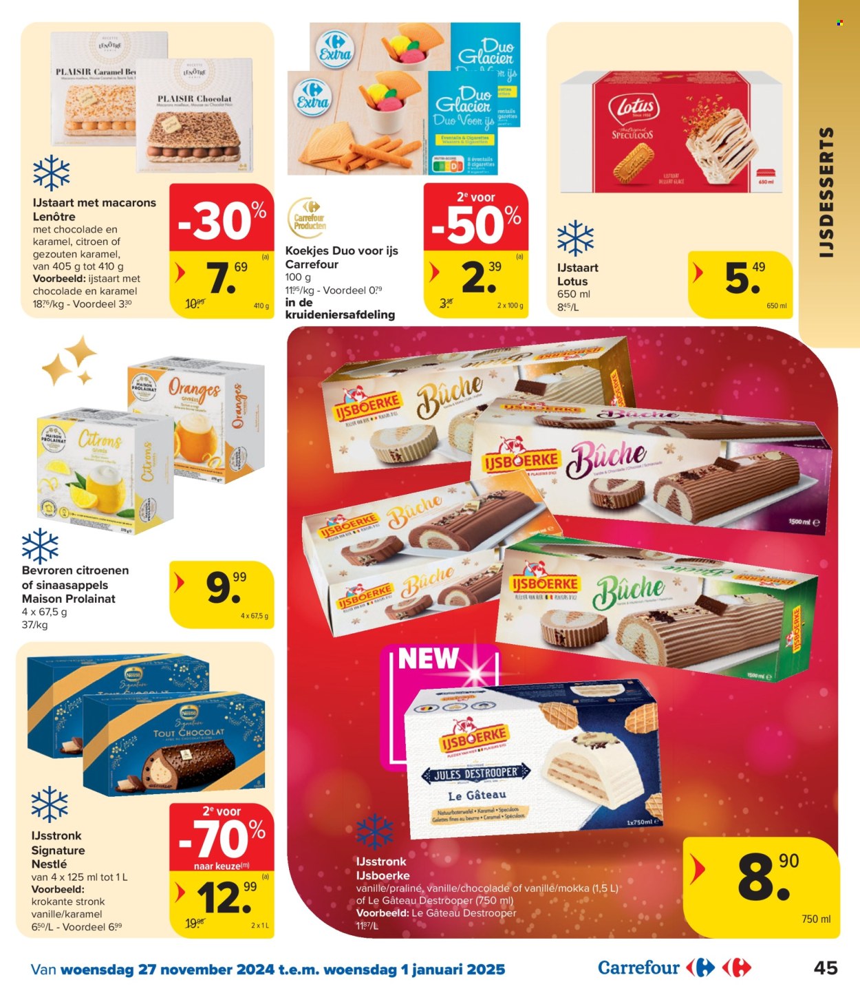 Carrefour-aanbieding - 27/11/2024 - 01/01/2025. Pagina 1