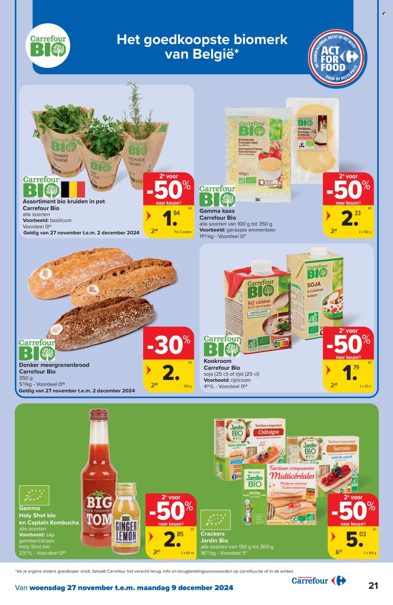 Carrefour hypermarkt-aanbieding - 27/11/2024 - 09/12/2024. Pagina 1