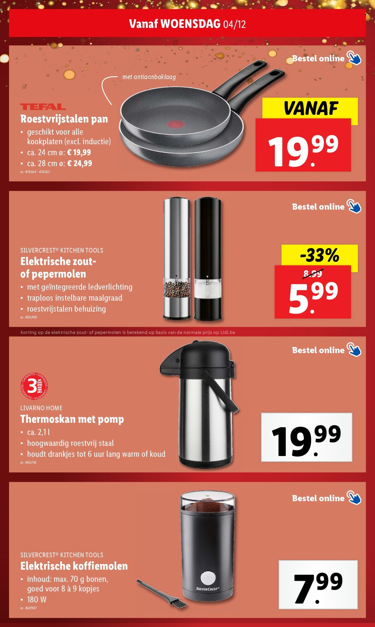 Lidl-aanbieding - 04/12/2024 - 10/12/2024. Pagina 1