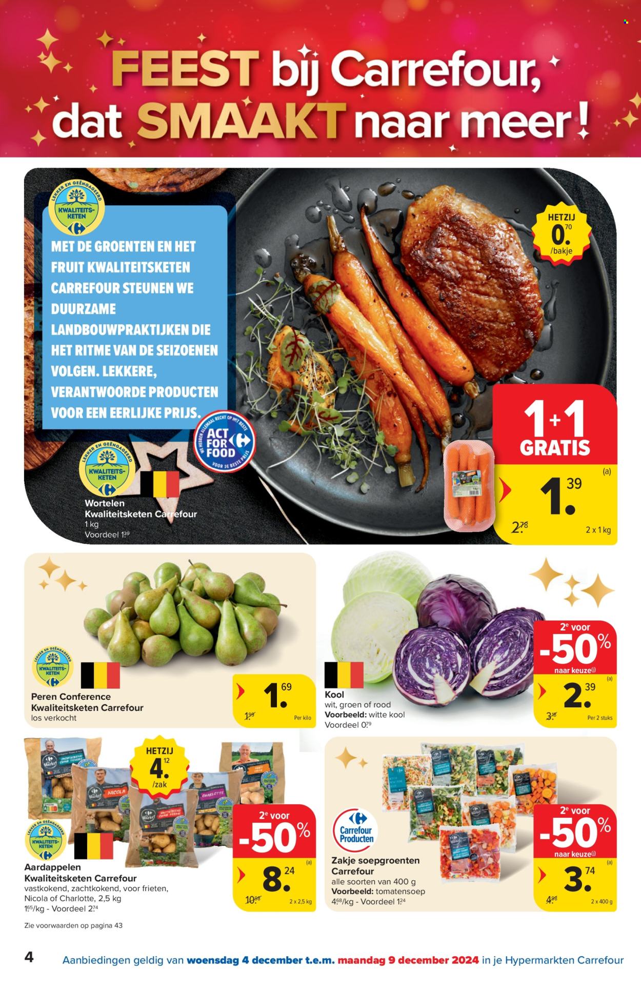 Carrefour hypermarkt-aanbieding - 04/12/2024 - 16/12/2024. Pagina 1