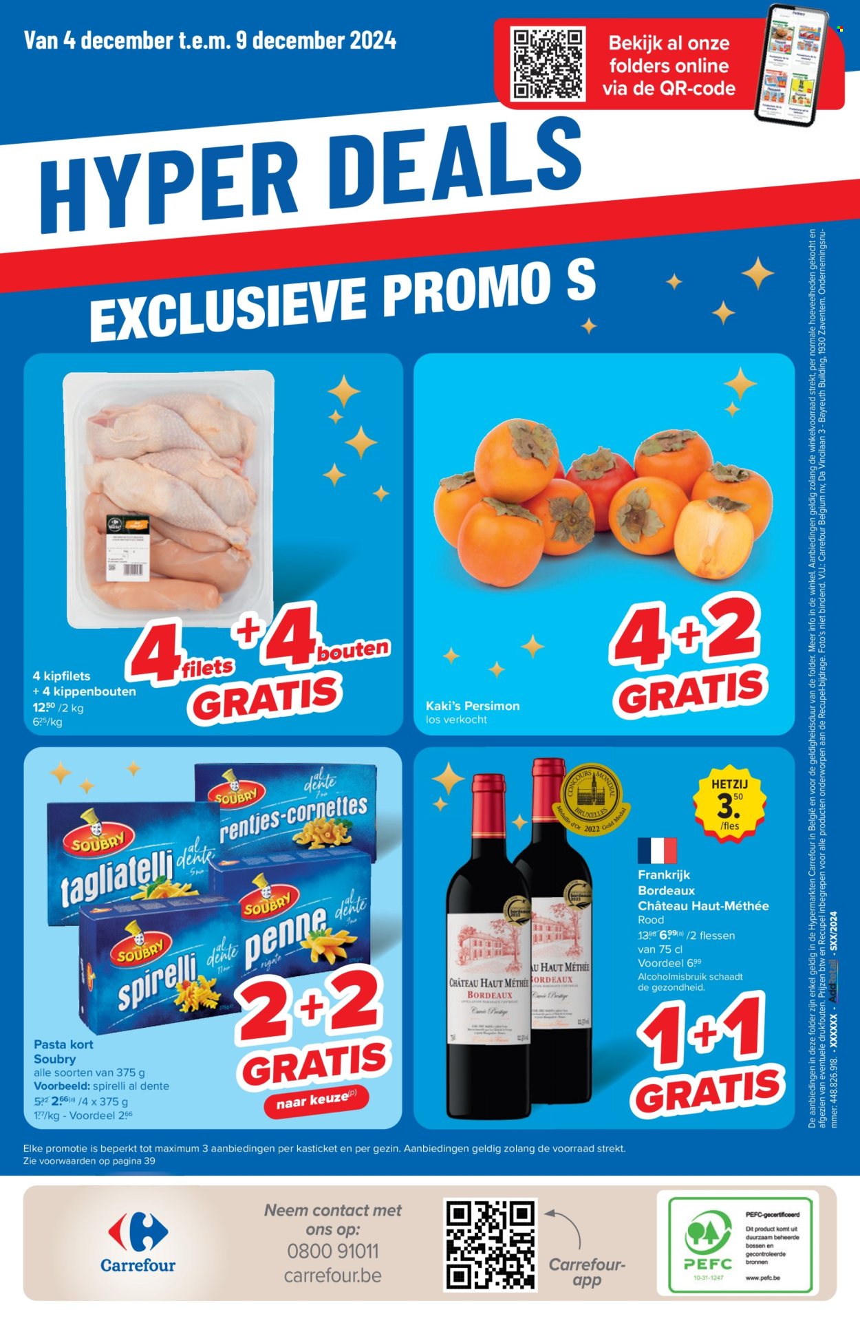 Carrefour hypermarkt-aanbieding - 04/12/2024 - 16/12/2024. Pagina 1