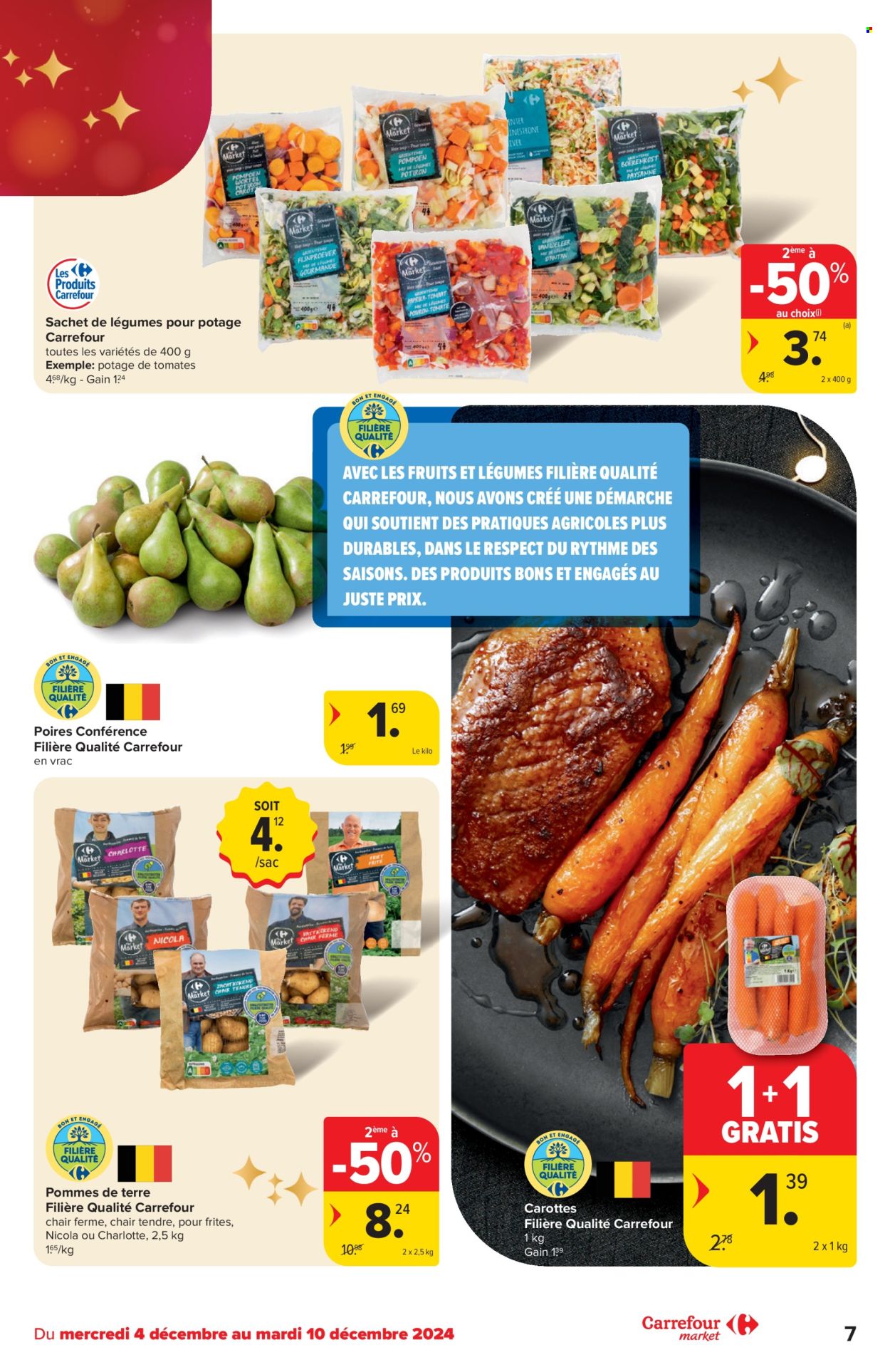 Carrefour market-aanbieding - 04/12/2024 - 10/12/2024. Pagina 1