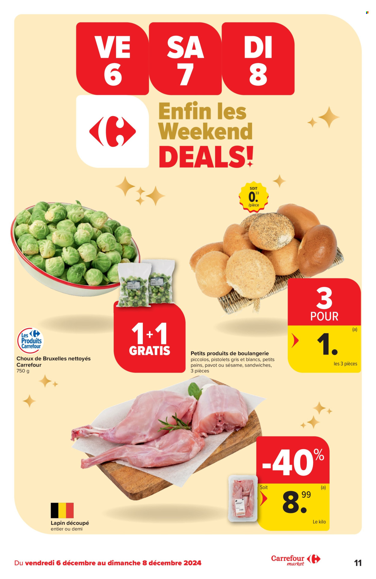 Carrefour market-aanbieding - 04/12/2024 - 10/12/2024. Pagina 1