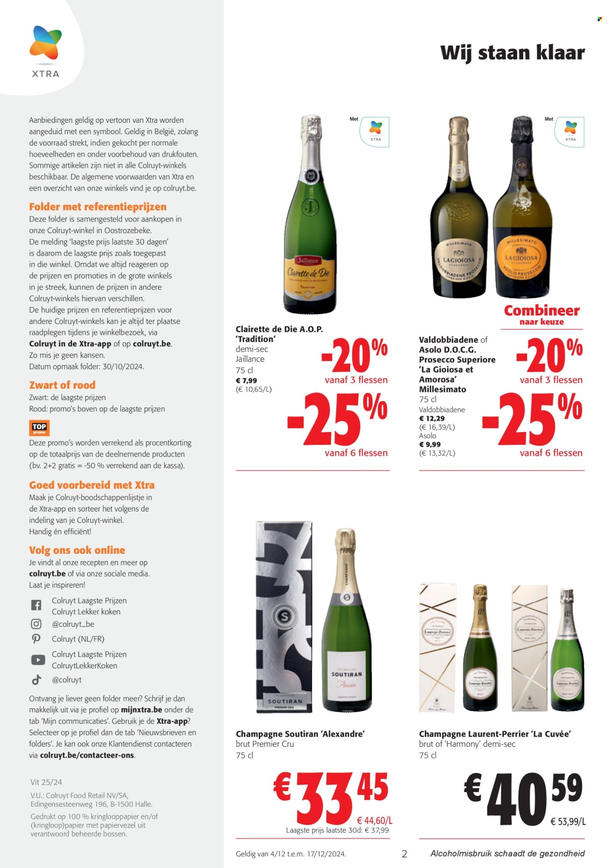 Colruyt-aanbieding - 04/12/2024 - 17/12/2024. Pagina 1