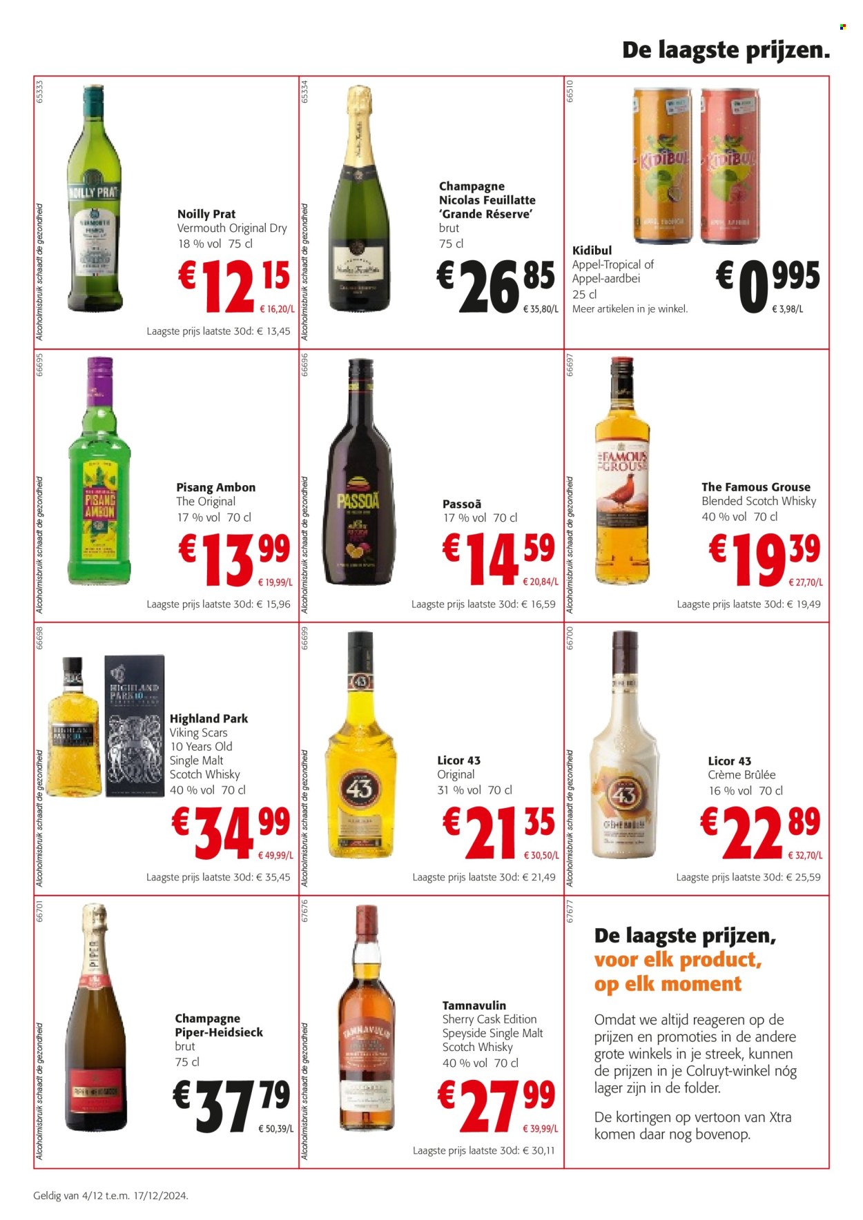 Colruyt-aanbieding - 04/12/2024 - 17/12/2024. Pagina 1