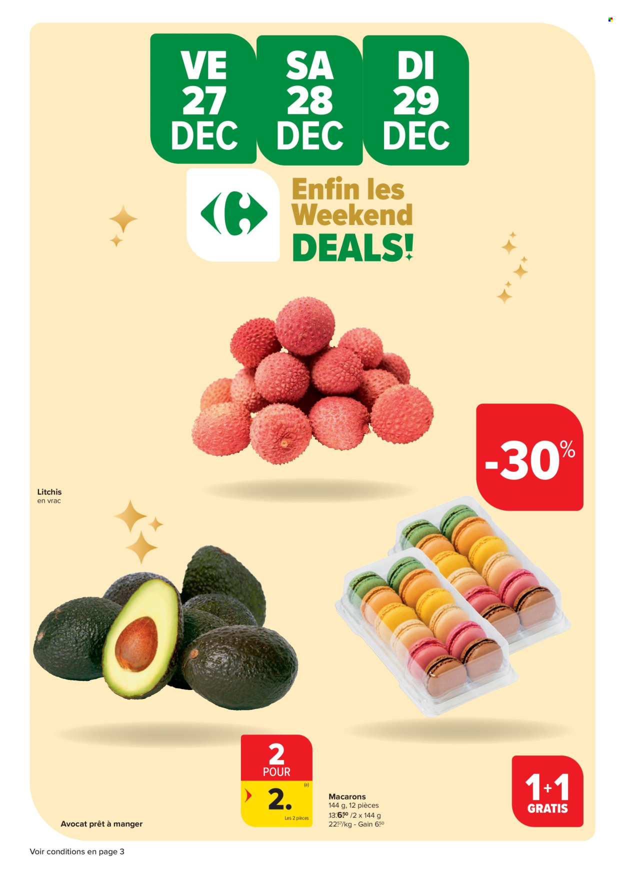 Carrefour express-aanbieding - 25/12/2024 - 01/01/2025. Pagina 1