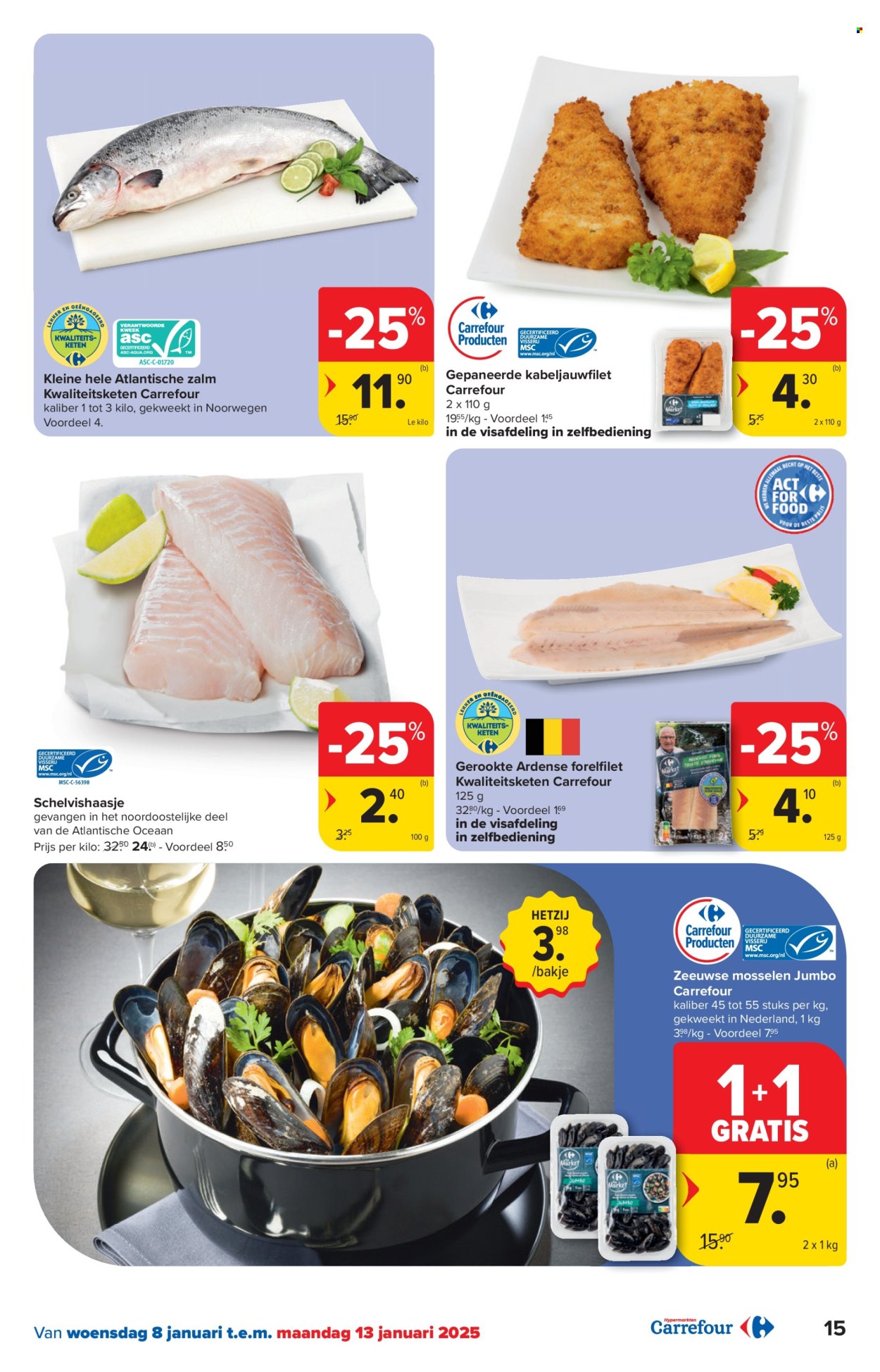 Carrefour hypermarkt-aanbieding - 08/01/2025 - 20/01/2025. Pagina 1