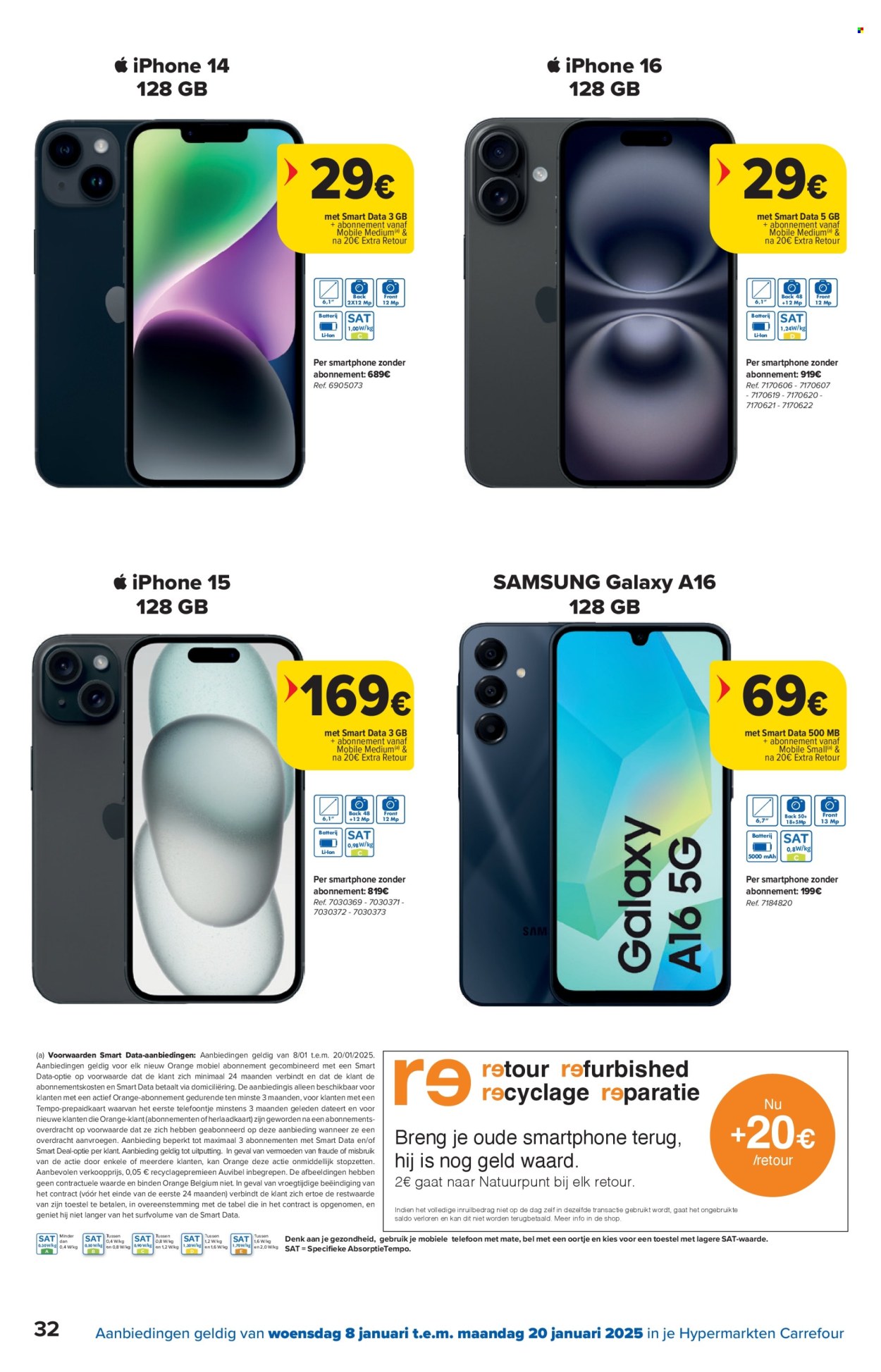 Carrefour hypermarkt-aanbieding - 08/01/2025 - 20/01/2025. Pagina 1