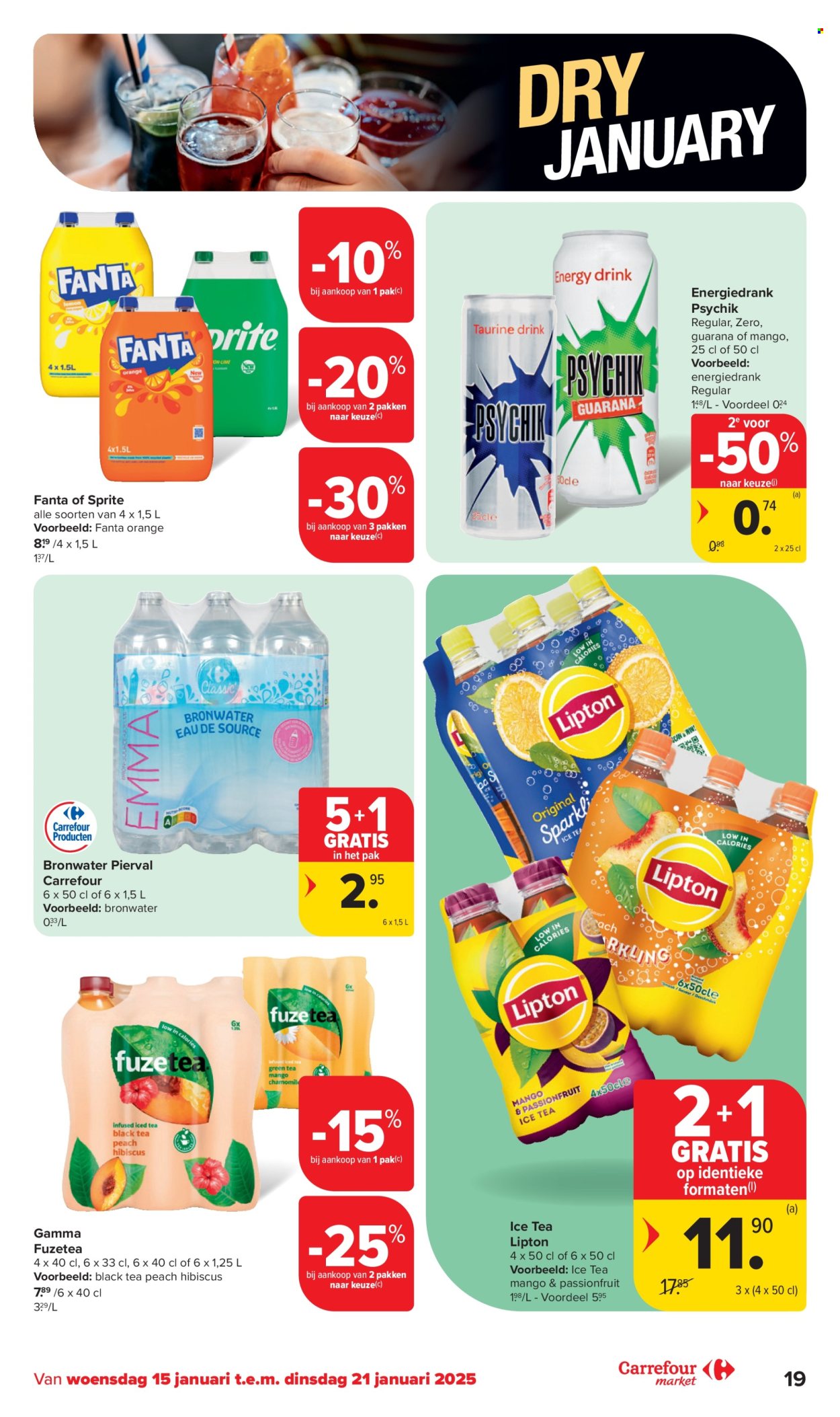 Carrefour market-aanbieding - 15/01/2025 - 21/01/2025. Pagina 1