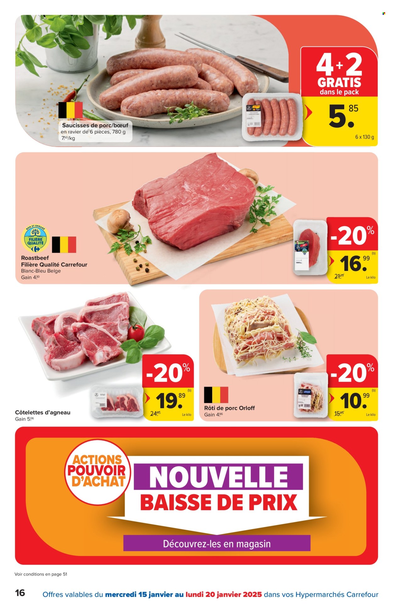 Carrefour hypermarkt-aanbieding - 15/01/2025 - 27/01/2025. Pagina 1