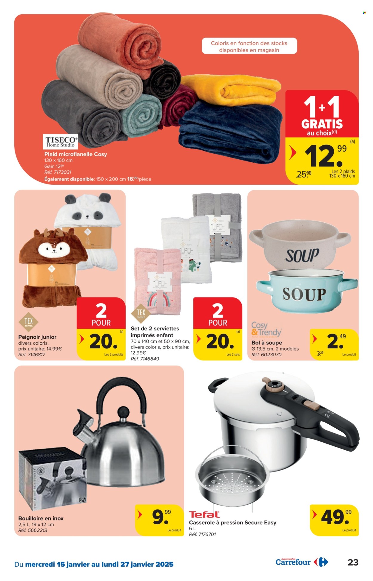 Carrefour hypermarkt-aanbieding - 15/01/2025 - 27/01/2025. Pagina 1