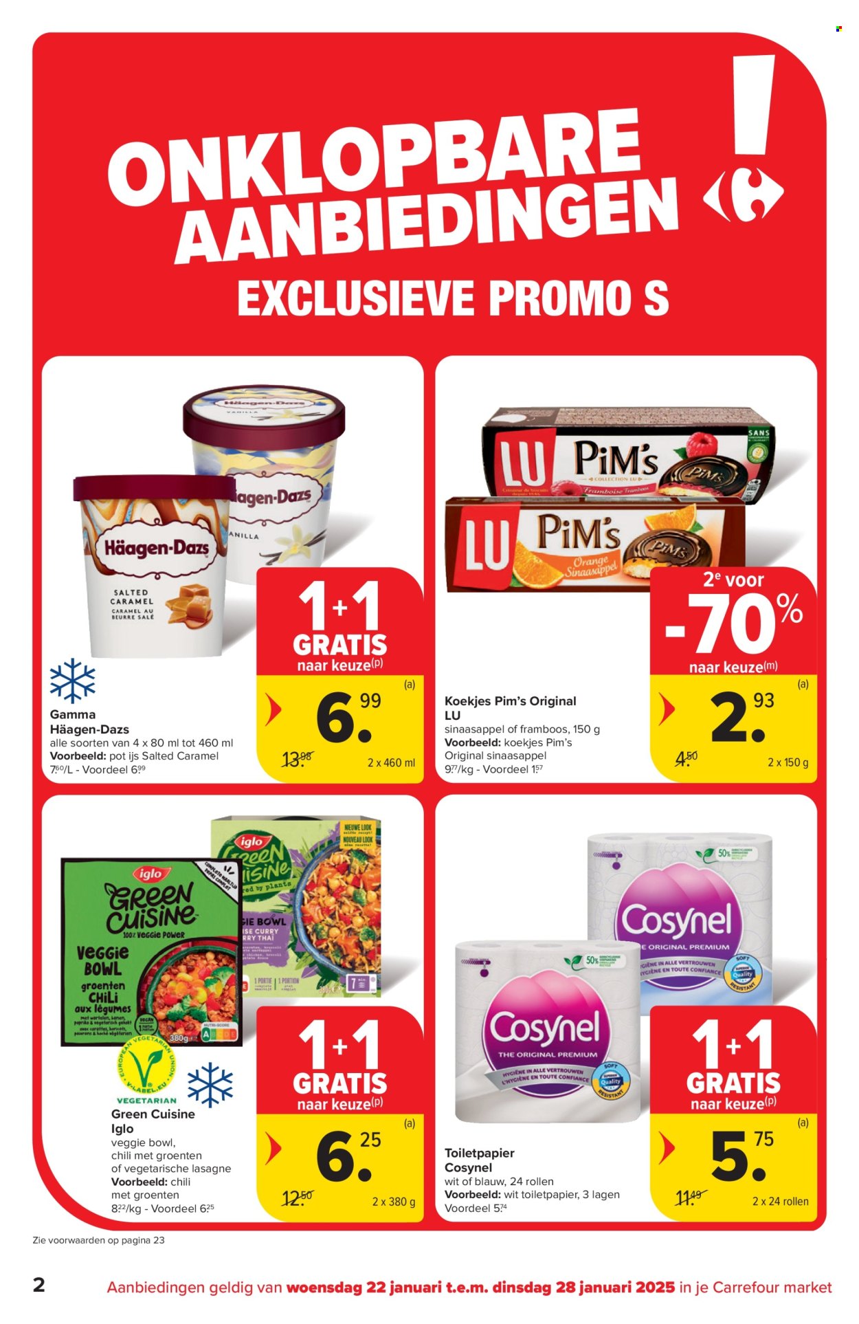 Carrefour market-aanbieding - 22/01/2025 - 28/01/2025. Pagina 1