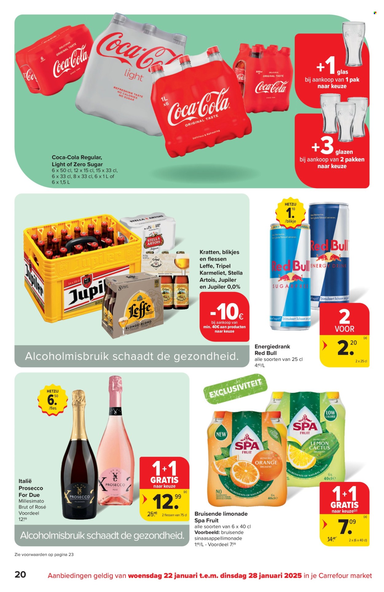 Carrefour market-aanbieding - 22/01/2025 - 28/01/2025. Pagina 1