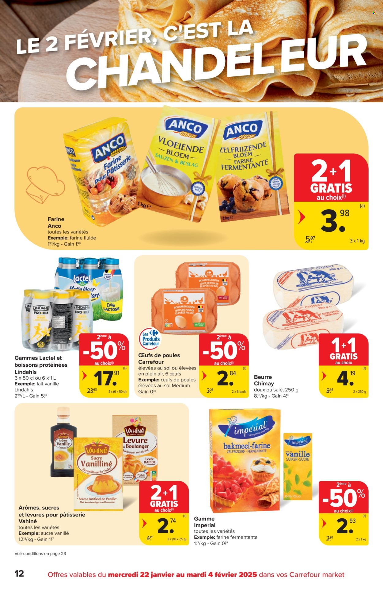 Carrefour market-aanbieding - 22/01/2025 - 28/01/2025. Pagina 1