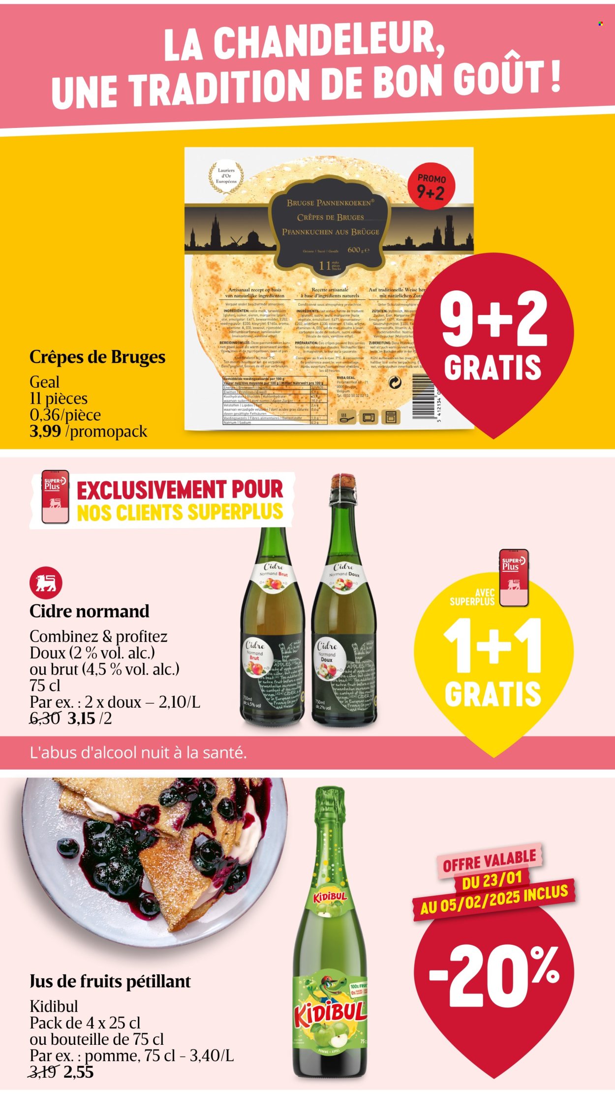 Delhaize-aanbieding - 23/01/2025 - 29/01/2025. Pagina 1