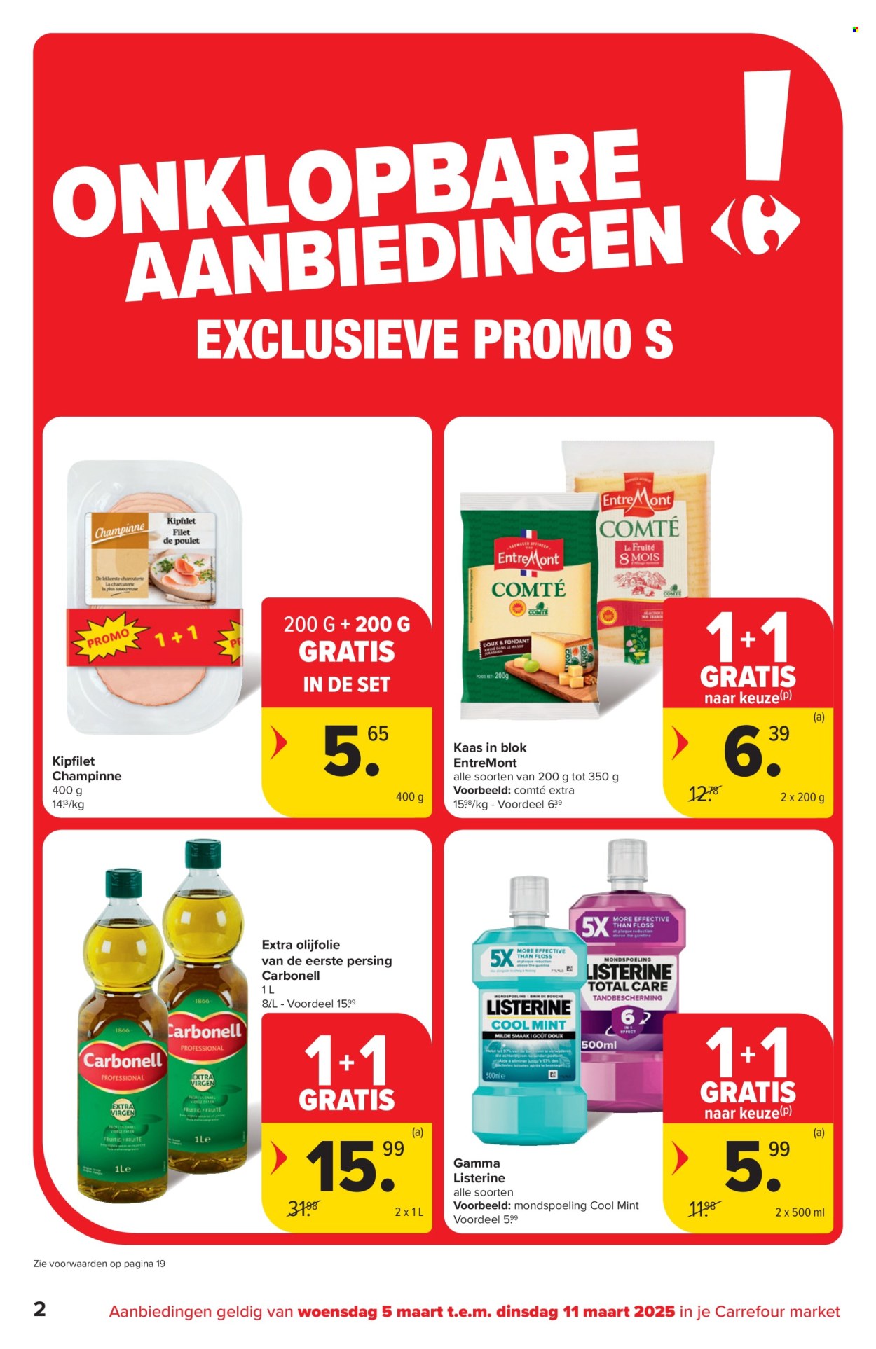 Carrefour market-aanbieding - 05/03/2025 - 11/03/2025. Pagina 1