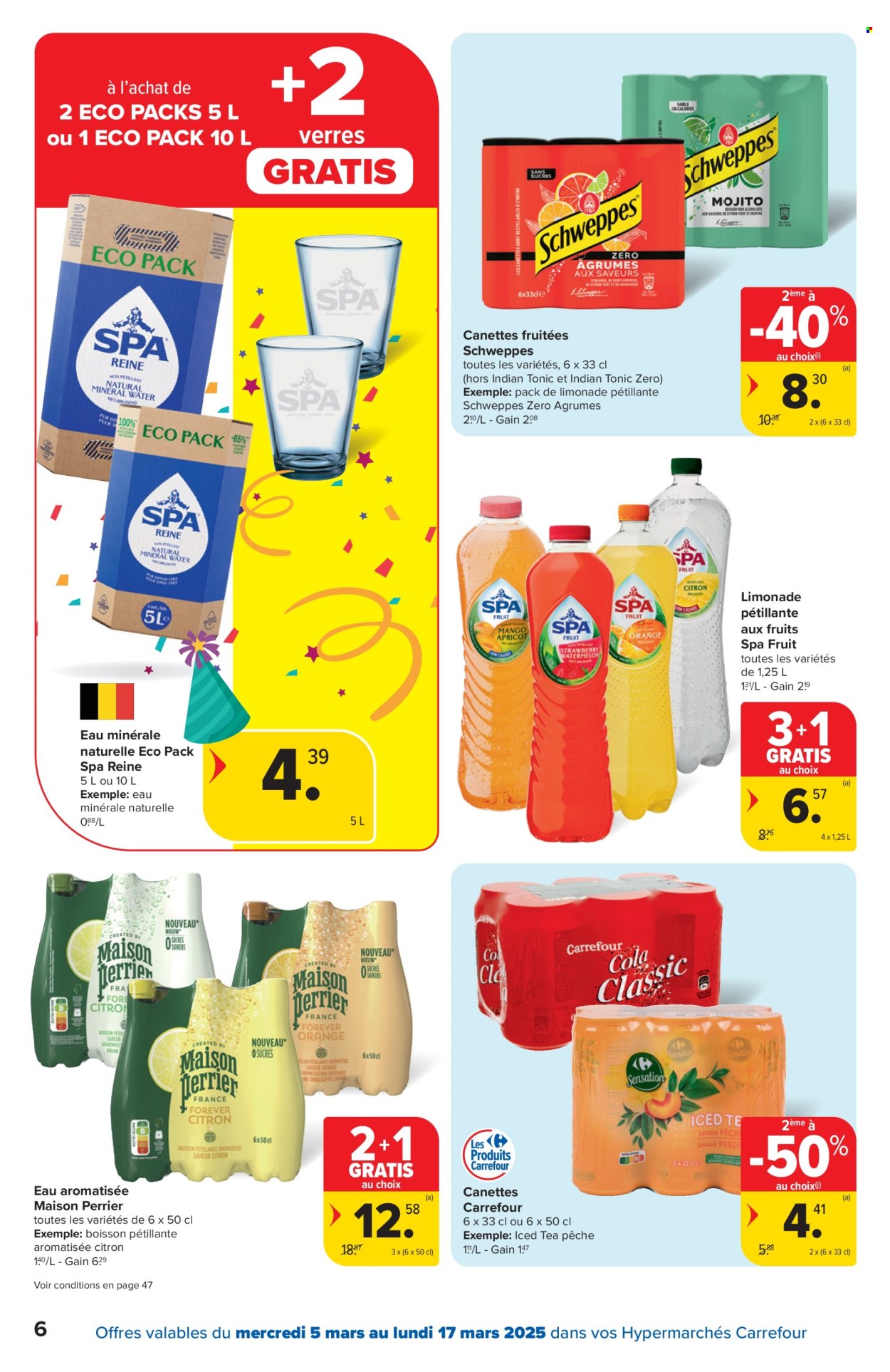 Carrefour hypermarkt-aanbieding - 05/03/2025 - 17/03/2025. Pagina 1