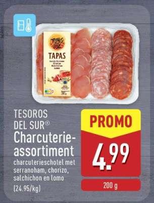 TESOROS DEL SUR Charcuterie-assortiment
