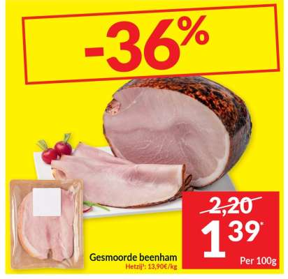 Gesmoorde beenham