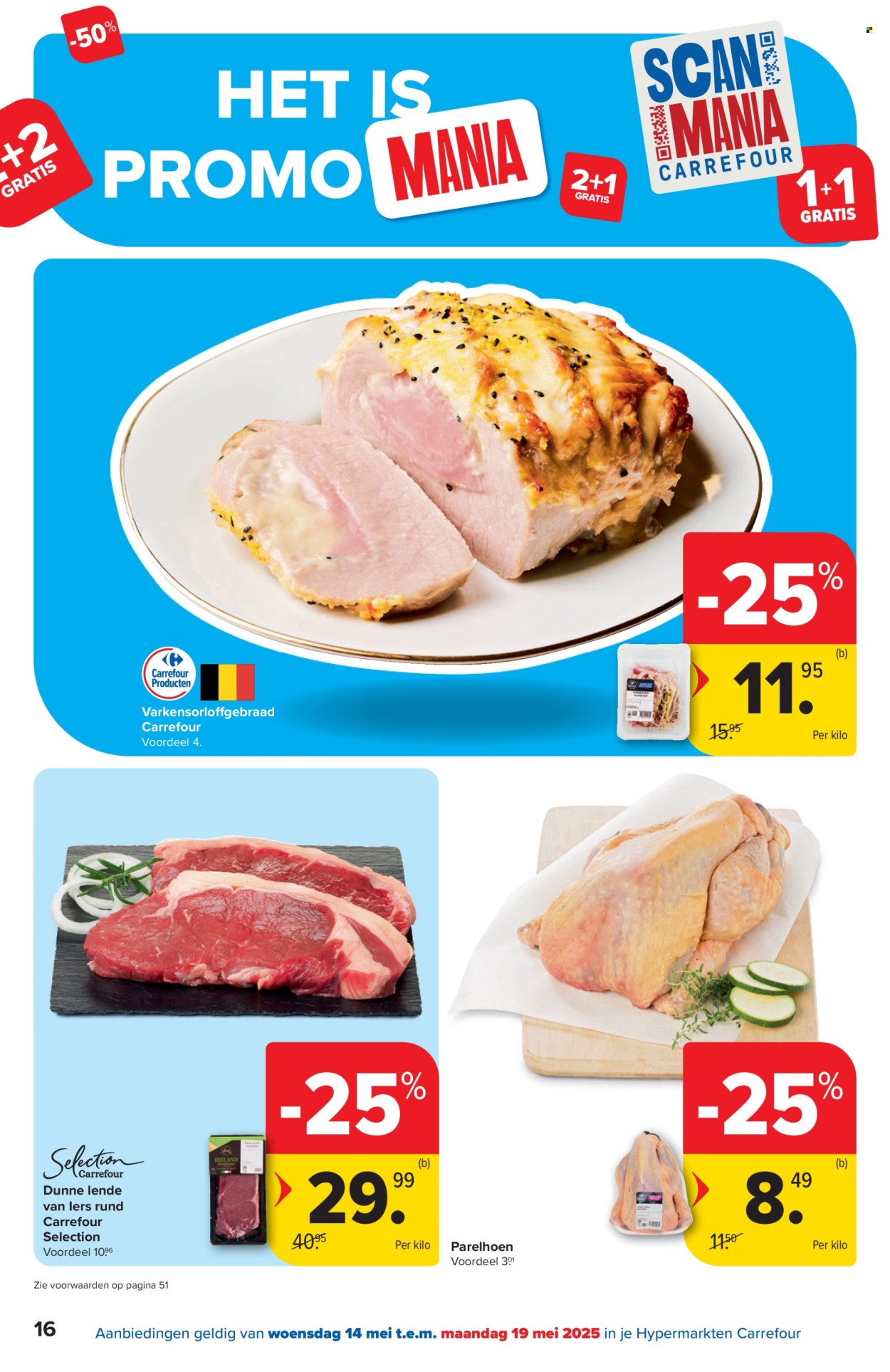 Carrefour hypermarkt-aanbieding - 14/05/2025 - 26/05/2025. Pagina 1
