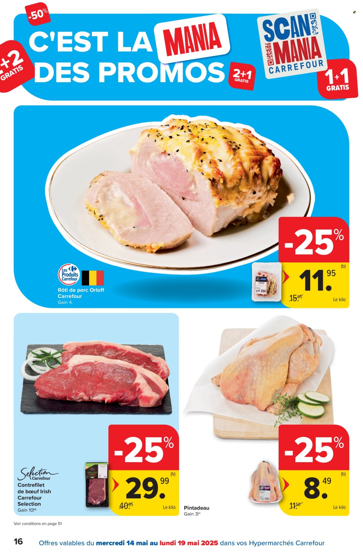 Carrefour hypermarkt-aanbieding - 14/05/2025 - 26/05/2025. Pagina 1