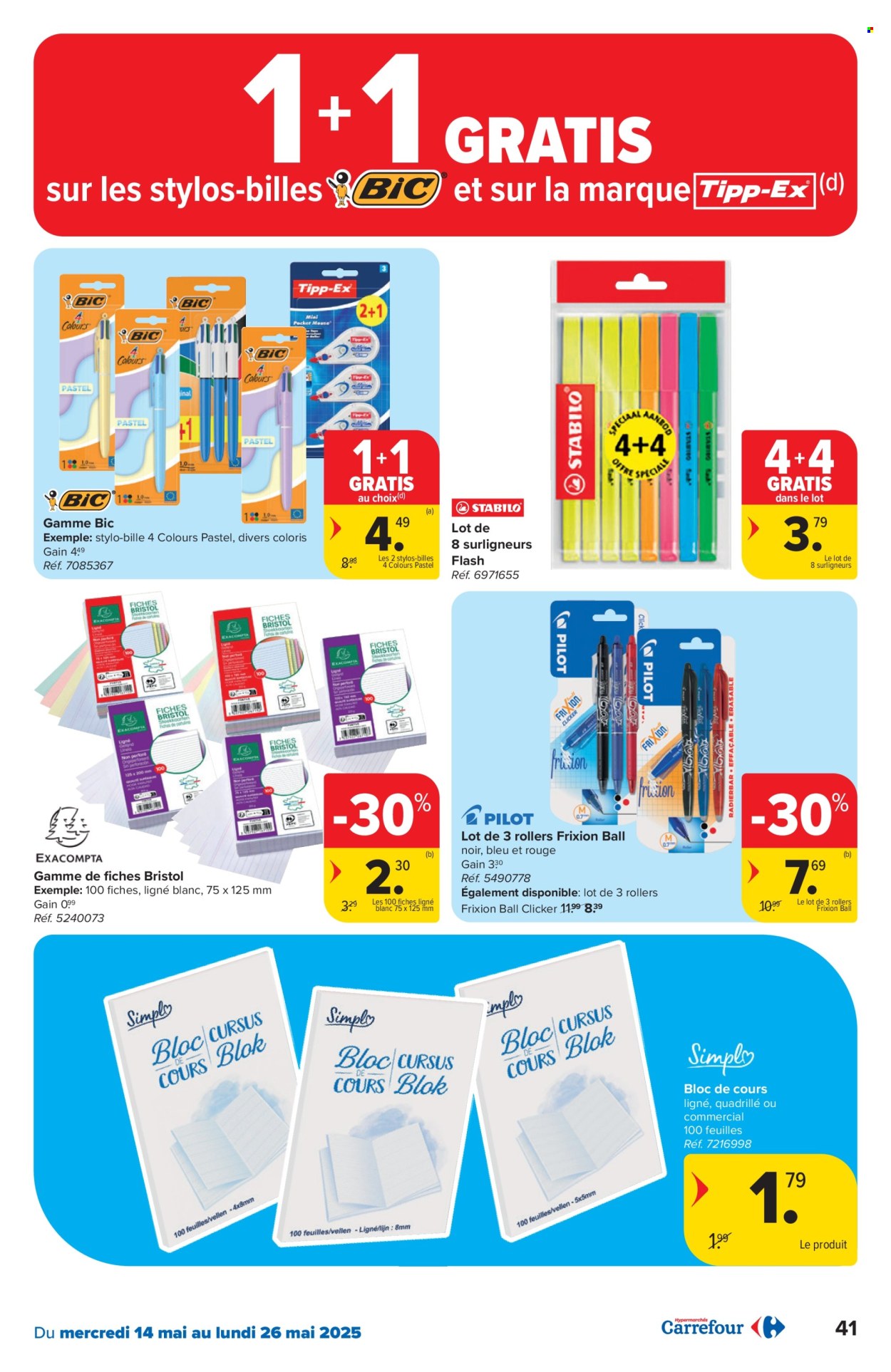 Carrefour hypermarkt-aanbieding - 14/05/2025 - 26/05/2025. Pagina 1